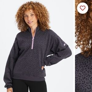 Fabletics Forever Fleece 1/2 Zip Sweatshirt